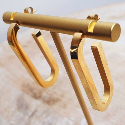 Women's Earrings Gold Plated Fashion Jewelry Women Girl Gift New