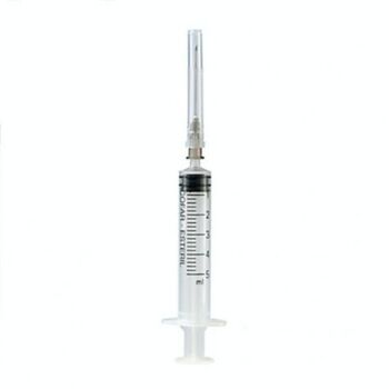 SERINGUE A/AIGUILLE 5.0 ml 22G 70*30 ENFA