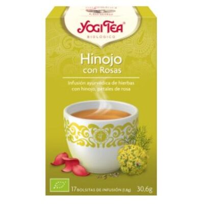 YOGI TEA HINOJO Y ROSA