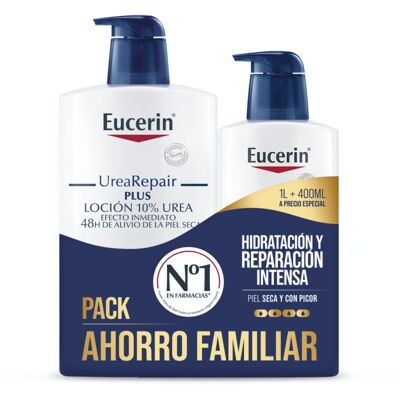 EUCERIN FAMILY PACK LOCION UREA