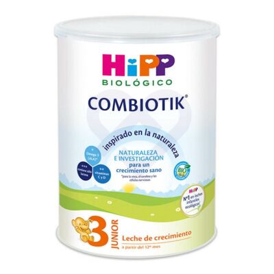 LECHE HIPP BIOLOGICO COMBIOTIK 3 800 GR (CRECIMIEN