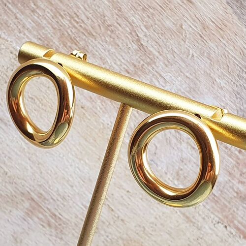 Women Earrings Gold Plated  Fashion Jewelry Women Girl Gift New