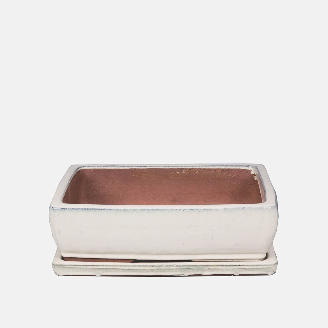 VASO IN CERAMICA BONSAI KOFUN + PIATTO 20X11X4 CM (ref08601020)