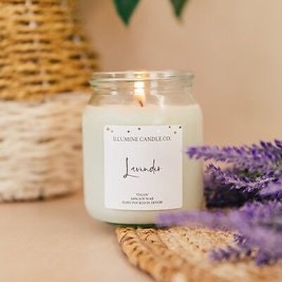 Lavender Soy Wax Candle