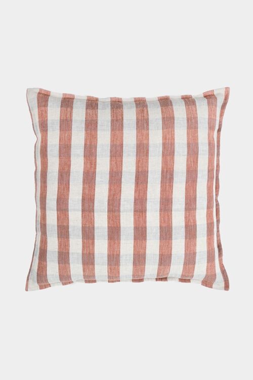 Linen Terracotta Clara Cushion Covers/ Pillowcases