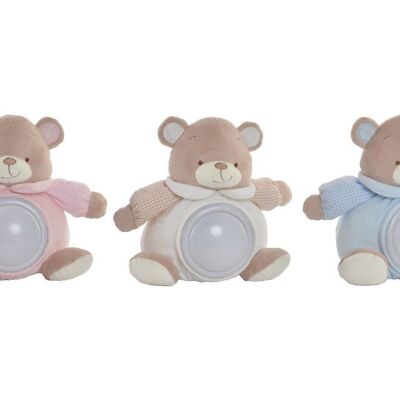 POLYESTER TEDDY 19X11X22 BEARS 3 ASSORTMENTS. BE184630