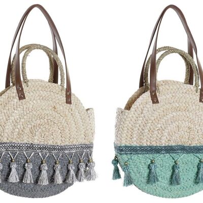 BOLSO SEAGRASS FIBRA 39X9X48 FLECOS 2 SURT. BO196192