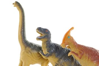 JOUET EN PVC 12X30 DINOSAURE SOUPLE 6 ASSORTIMENTS. JE166323 2