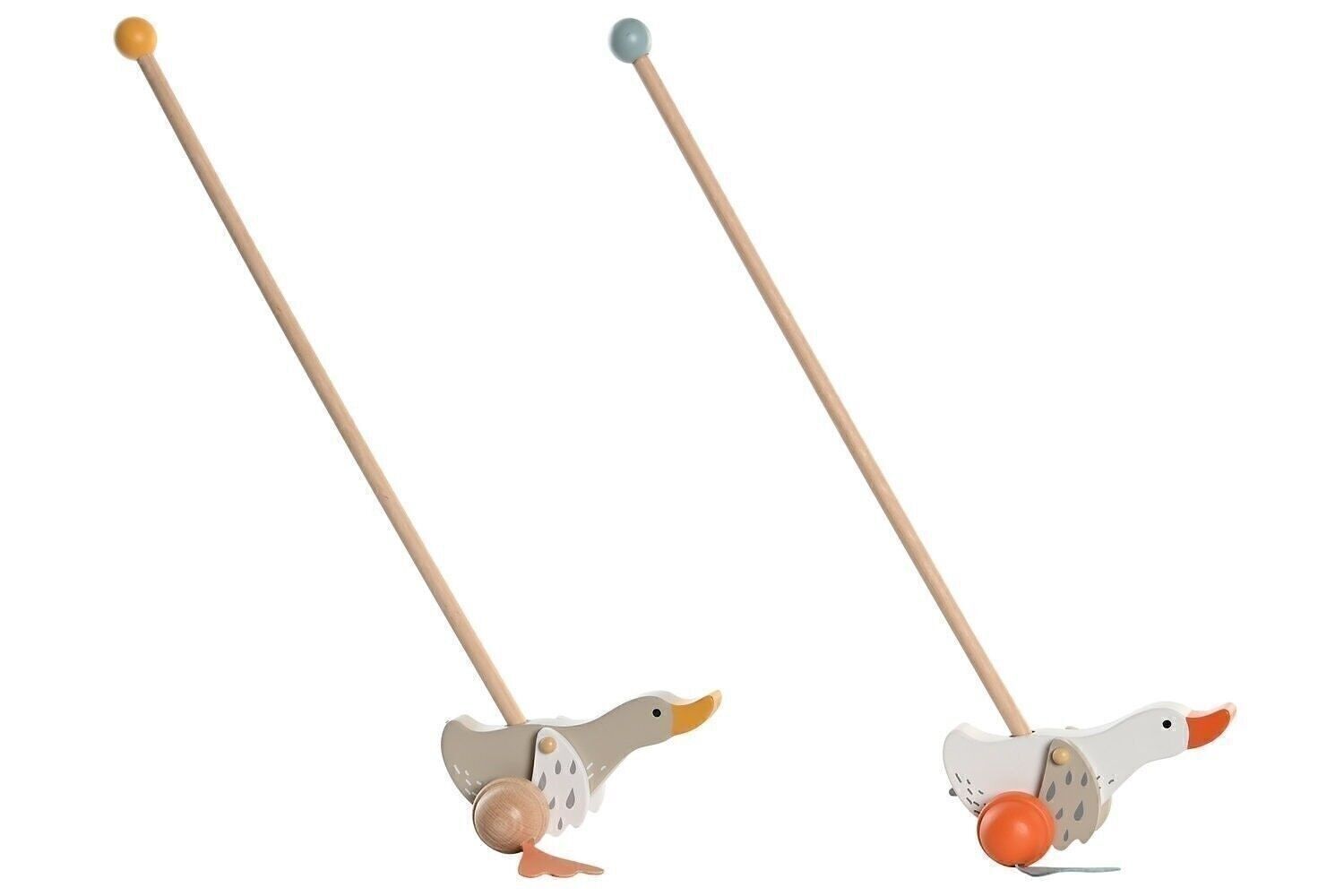 WOODEN TOY 11X17.5X56 GOOSE 2 ASSORTMENTS. JE204983