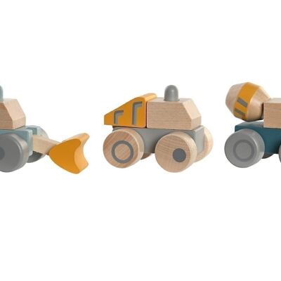 JUGUETE MADERA 9X6X7 CAMION 3 SURT. JE204985