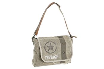 SAC À BANDOULIÈRE EN CUIR DE COTON 50X13X34 STAR AGED LD196256 1