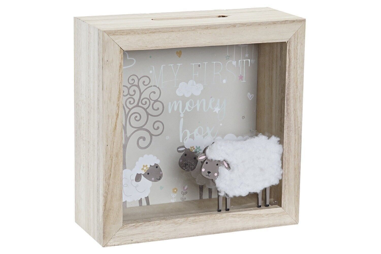 PIGGY BOX MDF 16X7X16 NATUR SCHAF LI197215