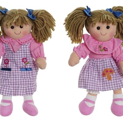 POLYESTER COTTON DOLL 24X10X35 2 ASSORTMENTS. MN192353