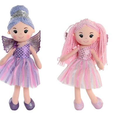 POLYESTER DOLL 20X8X30 FAIRY 2 ASSORTED. MN203667