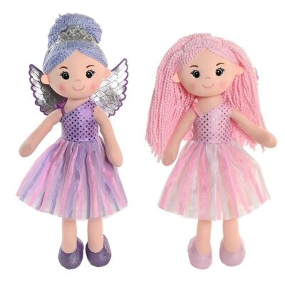POLYESTER DOLL 20X13X40 FAIRY 2 ASSORTED. MN203669