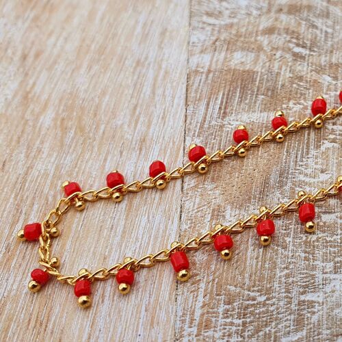 Women Necklace Fashion Jewelry Women  Gold Plate New