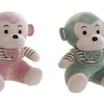 POLYESTER PLUSH 23X20X27 MONKEY 2 ASSORTED. PE176130