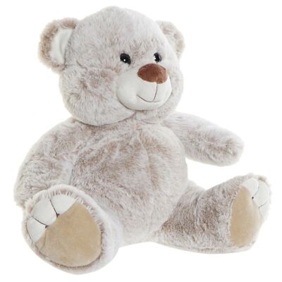 PELUCHE POLYESTER 29X24X29 OURS BEIGE PE192143
