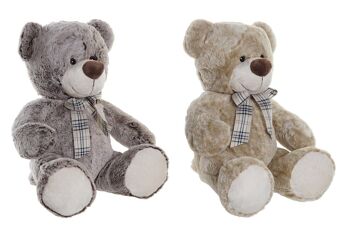 PELUCHE POLYESTER 32X34X42 OURS 2 ASSORTIS. PE192249 1