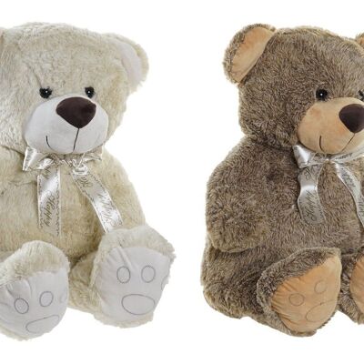 PELUCHE POLYESTER 42X54X50 OURS 2 ASSORTIS. PE192310