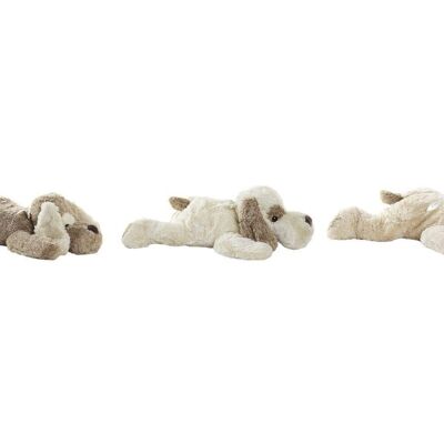 POLYESTER STUFFED DOG 60X65X20 3 ASSORTMENTS. PE192311