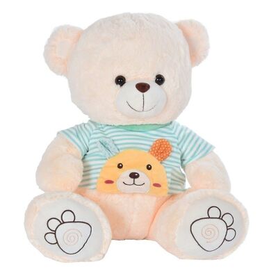 POLYESTER TEDDY 47X20X50 WHITE BEAR PE196961