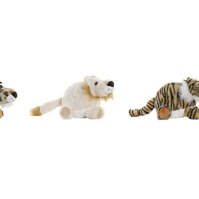 PELUCHE POLYESTER 15X15X23 ANIMAUX 3 ASSORTIMENTS. PE196973