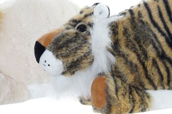 PELUCHE POLYESTER 15X15X23 ANIMAUX 3 ASSORTIMENTS. PE196973 4