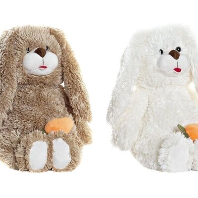 PELUCHE POLIESTERE 25X24X28 CONIGLIO 2 ASSORTIMENTI. PE197369