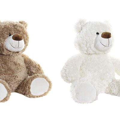PELUCHE POLYESTER 31X32X35 OURS 2 ASSORTIS. PE197374