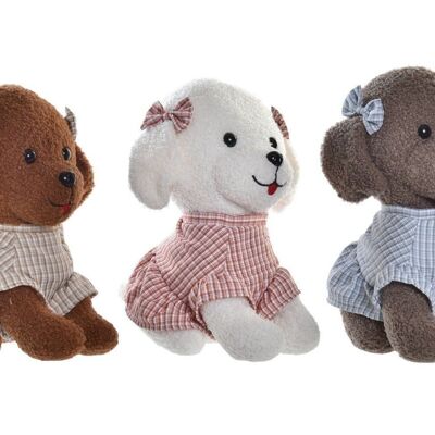 PELUCHE POLIESTERE 30X30X30 BARBONCINO 3 ASSORTIMENTI. PE197387