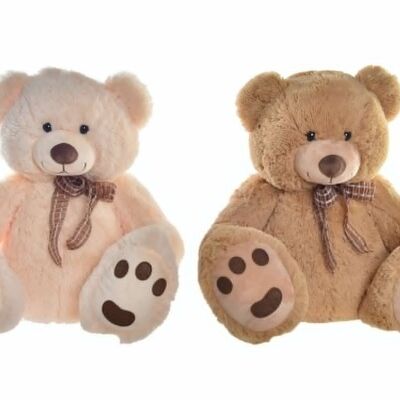 PELUCHE POLYESTER 50X30X70 OURS 2 ASSORTIS. PE197393