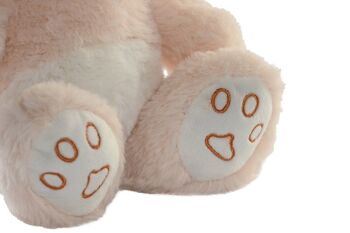 PELUCHE POLYESTER 18X16X19 OURS BEIGE PE203589 3