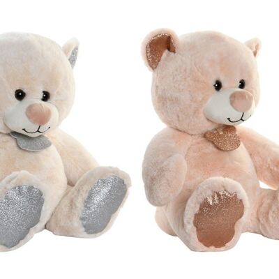 PELUCHE POLYESTER 25X26X30 OURS 2 ASSORTIS. PE203594