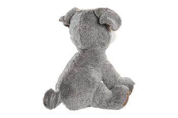 CHIEN PELUCHE POLYESTER 25X25X31 3 ASSORTIMENTS. PE206127 3
