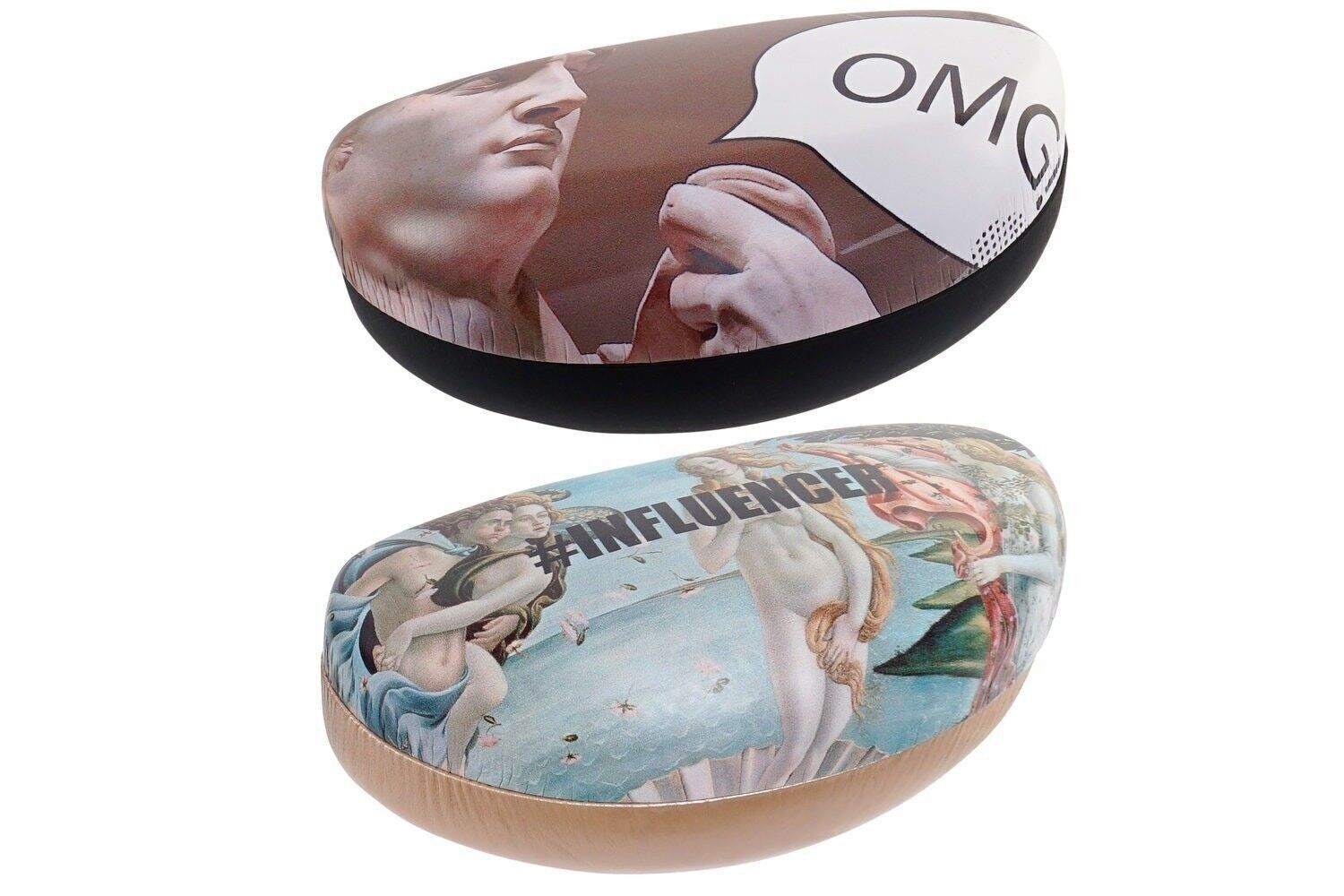 PORTAOCCHIALI PU METALLO 16,5X8X7 INFLUENCER 2 ASSORTIMENTI. RC166270