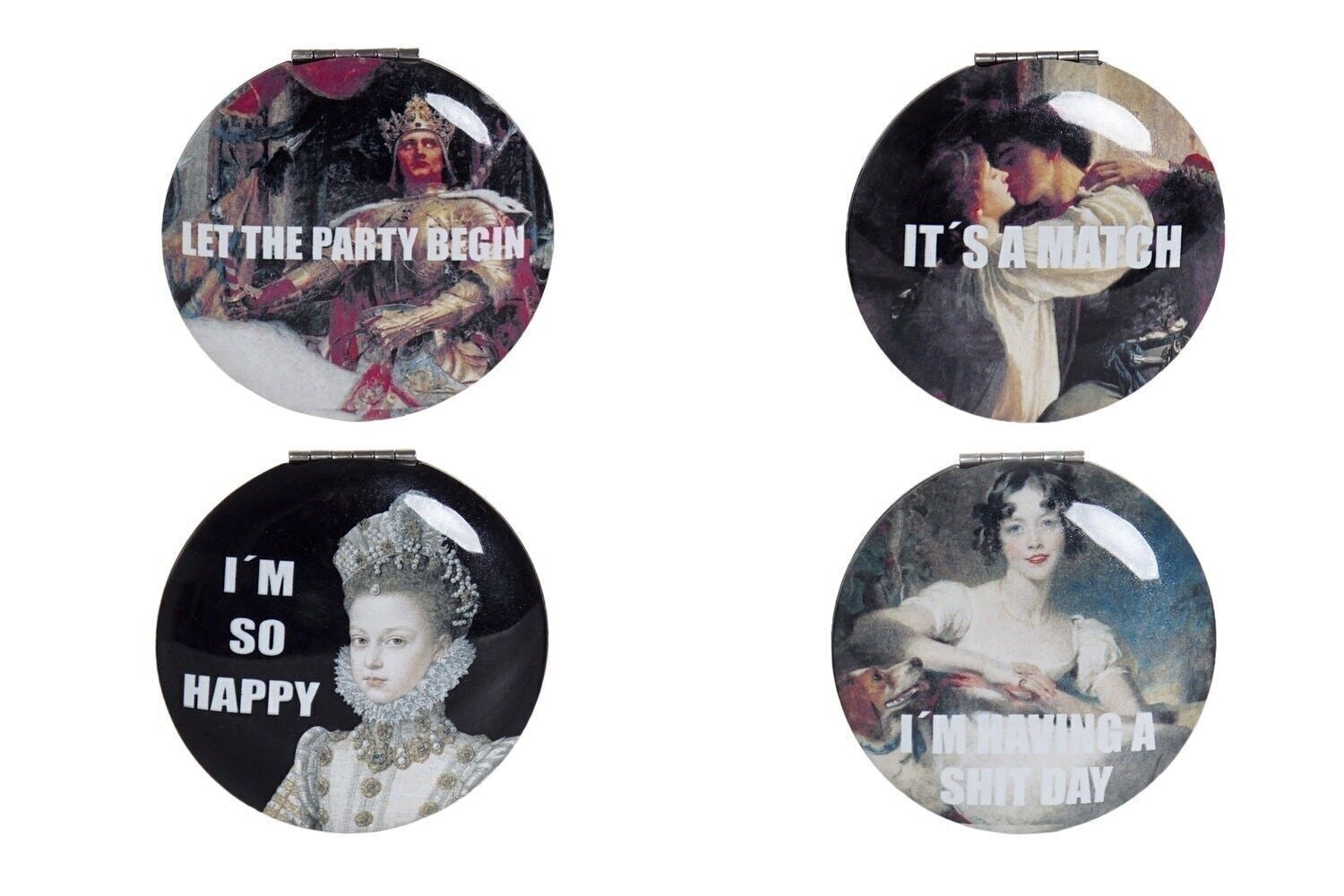 SPECCHIO SPECCHIO ALLUMINIO 7X7X1,3 4 ASSORTIMENTI. RC173957