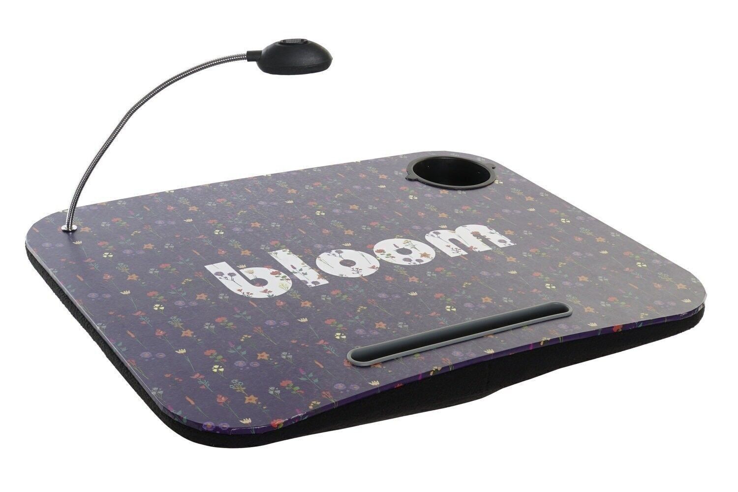 LED-TABLETT PVC 48X38X7 LILA BLUMEN RC189244