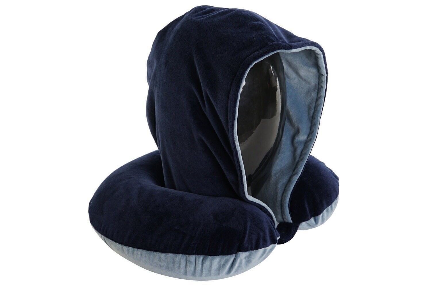 POLYESTER-REISEKISSEN 30X10X32 NAVYBLAU HAUBE RC208033