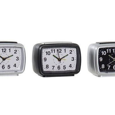 RELOJ DESPERTADOR PVC 11X6X8 3 SURT. RE181569