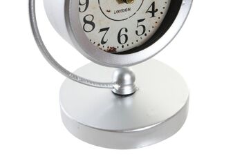 HORLOGE DE TABLE FER VERRE 16X12X21 2 ASSORTIMENTS. RE187965 3