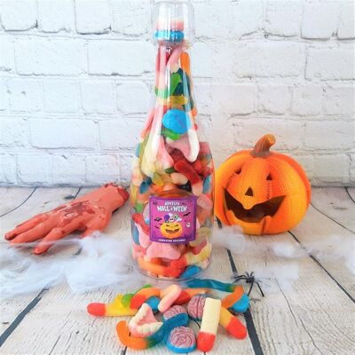 Halal Halloween candy bottle