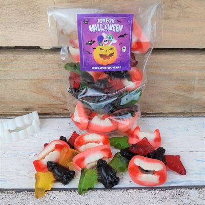 Bag of Halloween sweets - Vampire - 150g