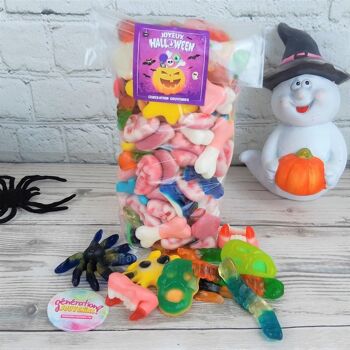 Sachet de bonbons Halloween gélifiés - 500g