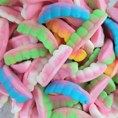 Bonbons dents colorées - 150g