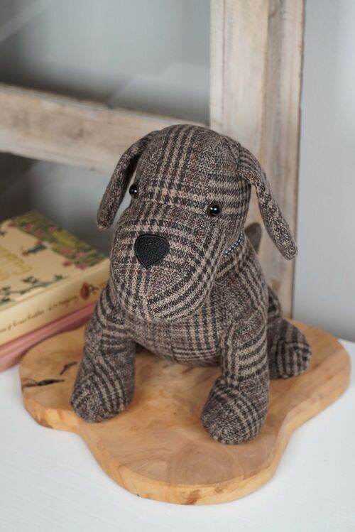 Terrier check doorstopper 28 cm Isabelle Rose