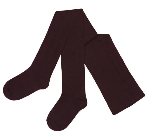 Tights for women, Ladies' cotton tights >>Bordeaux<<