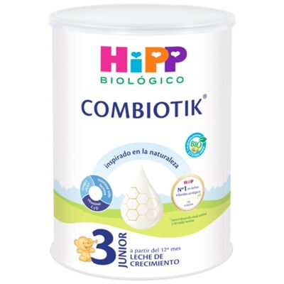 LECHE HIPP BIOLOGICO COMBIOTIK 3 800 GR (CRECIMIEN