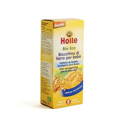 GALLETAS DE ESPELTA ECOLOGICA PARA BEBE HOLLE