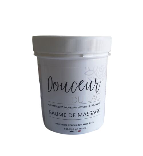 Exclusivité pour les instituts de beauté: Baume de massage sans huiles essentielles - Pour le visage et le corps  -  97% d’ingrédients d’origine naturelle